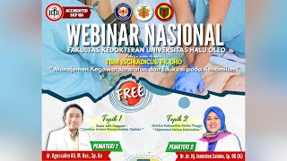 WEBINAR NASIONAL FK UHO x TBM ISCHIADICUS 2021 [upl. by Burdett]