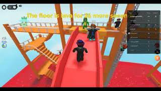 lava game in roblox fun funny moment [upl. by Martelli]