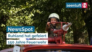 NewsSpot 150 Jahre Feuerwehr Ruhland [upl. by Drusilla]