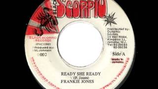 FRANKIE JONES  Ready she ready  version 1985 Black scorpio [upl. by Losse]