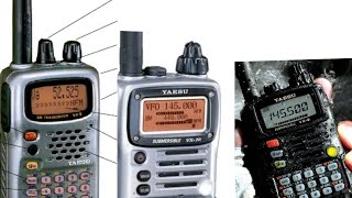 YAESU VX5 VX6 VX7R radio portatili multi funzione da escursione montane da avere sempre con sé [upl. by Newnorb]