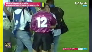 Argentina campeón de la Copa Artemio Franchi El último título de Maradona en la Selección [upl. by Stanwin]