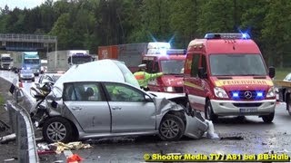 LKW RAST IN UNFALLSTELLE  Feuerwehr Ehningen amp Böblingen im Einsatz 3 zum Teil Schwerverletzte [upl. by Eilyac]