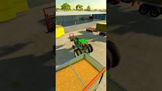 Rate my bale stacking farmingsimulator22 argsygaming farming [upl. by Aicilev]