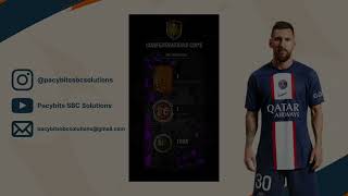 CONFEDERATIONS CUP SBC SOLUTION MadFut Icon Lizarazu MADFUT 23 [upl. by Nogas990]