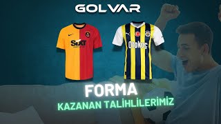 Golvarcom Fenerbahçe ve Galatasaray Forması Kazanan Talihlilerimiz [upl. by Jemimah]