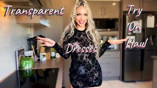 Evening Dresses TryOn Haul SHEIN  EllieKarrx 🖤 [upl. by Bittencourt]