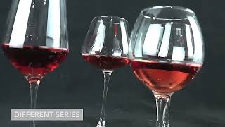 Wholesale Bulk Crystal Wine Glasses [upl. by Eekorehc298]