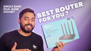 Watch This Before Buying Router  Best WiFi Router Buying Guide  SingleDual band amp Gigabit routers [upl. by Yht]