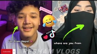 Ayush and Aliza meet for first time to Drama on TikTok live🔴🤣ayush alizehjamali subscribe [upl. by Gonyea]