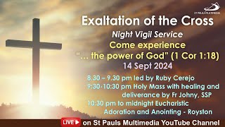 Exaltation of the Cross  Night Vigil Service  830 pm  12 Midnight 14 Sep 24 [upl. by Neitsirhc180]