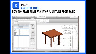 REVIT family basics [upl. by Ahtamas409]