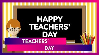 Teachers’ Day 2024 Wishes Greetings Quotes And Messages To Share And Celebrate With Teachers [upl. by Lalise]