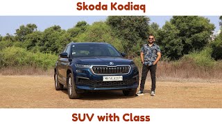 Skoda Kodiaq Review  SUV With Class [upl. by Arhaz674]