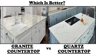 Granite VS Quartz Countertops [upl. by Nbi757]