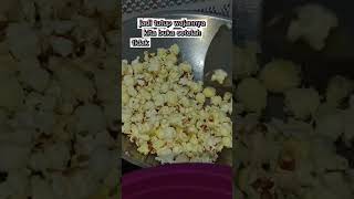 Cara membuat jagung POPCORN simple enak jagungpopcorn masakanrumahan masakpopcorn [upl. by Muirhead]