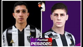 Cópia de Base – JEFFERSON SAVARINO – ATLETICO  MG  PES 2020 [upl. by Anahahs]