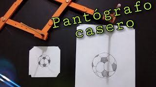 Cómo hacer un pantógrafo Casero  Ampliador de dibujos [upl. by Ettessil]