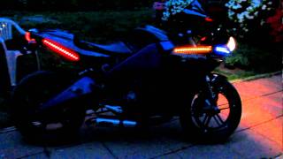 SMD Light Strips to Increase Motorcycle Visibility [upl. by Cathi464]