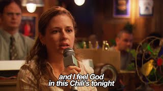 and i feel god in this chilis tonight  meme origins  The Office US  Comedy Bites [upl. by Corissa]