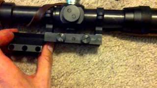 Mosin Nagant PE Sniper Scope and Mount from Accumountsdotcom [upl. by Akerley557]