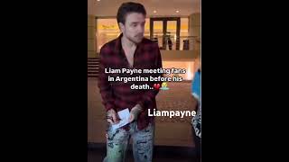 Liam Payne meeting his fans before his death💔LiamPayne LiamPayneDeath LiamPayneRIP [upl. by Napas]