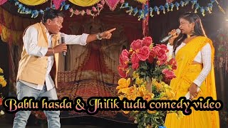 Modi Mamta Comedy  Bablu Hasda amp Jhilik Tudu  Santali Comedy Video  New Santali Comedy [upl. by Cirri]