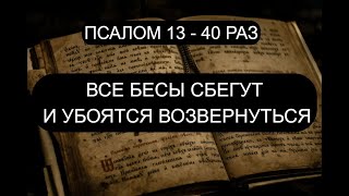 ИЗГНАНИЕ БЕСОВ ПСАЛОМ 13 [upl. by Barnabe]