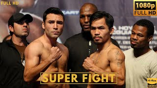 MANNY PACQUIAO PHILIPPINES vs OSCAR DE LA HOYA USA SUPER FIGHT [upl. by Ahsiakal]