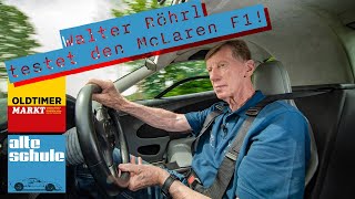 Walter Röhrl testet den McLaren F1 [upl. by Oiracam490]