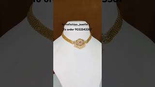 Price  520 plus shippingonegramgoldjewellerychokergoldjewelleryantiqueaccessoriestraditional [upl. by Atorod16]