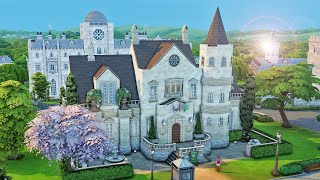 Britechester University Commons 🐲  The Sims 4 Speed Build [upl. by Eintruok641]