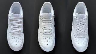 CÓMO ATAR NIKE AIR FORCE 1 LOW 5 MANERAS [upl. by Sarkaria]