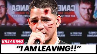 Emotional Edgar Berlanga Shares First Words After Defeat to Canelo [upl. by Solnit]