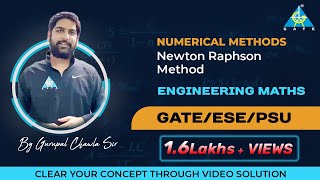 Numerical Methods  Newton Raphson Method  Engineering Mathematics [upl. by Ahsekal874]