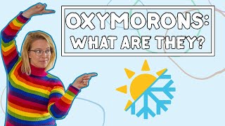 Oxymoron Examples For Kids  English Language Features [upl. by Oralee]