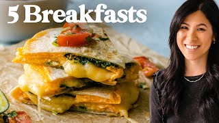 5 Super Easy BREAKFAST IDEAS To Keep on Repeat [upl. by Alis]