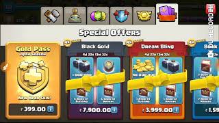 How to buy Gold pass Clash of Clan Gold pass Clash of Clan new update Gold pass upgrade coc [upl. by Dafna104]