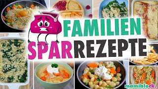 Familien  Sparrezepte 🥕🥔💰 Rezepte für Kinder  Einfach amp Lecker  Geld sparen  mamiblock [upl. by Sindee]