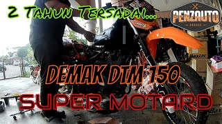 Reviving Demak DTM 150 Super Motard after 2 Years of Hibernation [upl. by Friedrich]