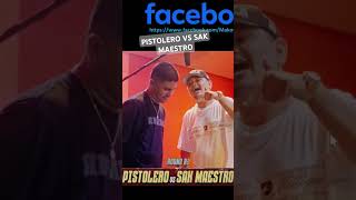 PISTOLERO VS SAK MAESTRO fyp fliptopshort fliptopshorts psp fliptop pistolero sakmaestro [upl. by Nahttam953]