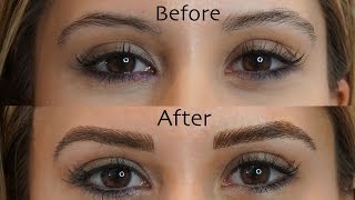 Microblading Eyebrows See My Before and After Results [upl. by Eimia370]