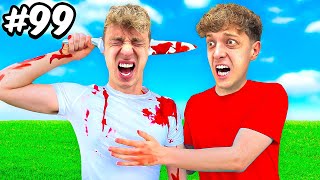 100 PRANKS in 24 STUNDEN 😱 [upl. by Leatrice]