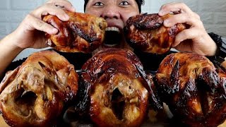 LECHON MANOK Mukbang ASMR  Mukbang Philippines [upl. by Adnirim]