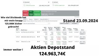 Wie viel Dividende bringt dir ein 100000€ Depot Motivation zum Ettappenziel 200000€ aktienetf [upl. by Nehgaem]