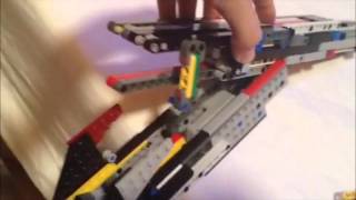 Lego Double Barrel ShotgunSawed Offworking brickshooter [upl. by Frederique]