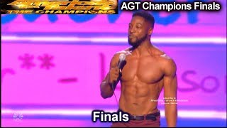 Preacher Lawson stand up comedian HILARIOUS amp SHIRTLESS  Americas Got Talent Champions Finals AGT [upl. by Nador]