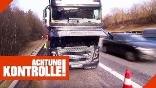 LKWPanne auf Autobahn Findet der Truckservice den Defekt  Achtung Kontrolle  kabel eins [upl. by Ojahtnamas]