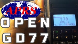 APRS OPEN GD77 [upl. by Adidnere]