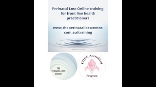 Perinatal Loss Training quotPerinatal Loss in Practice What hospital Staff need to knowquot [upl. by Ardnayek171]